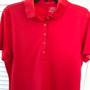 Ladies Nike Golf Dri fit shirt Tour Performance